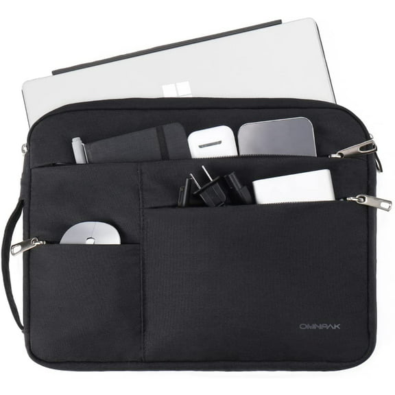Hamsa Hand Symbol Strength Happiness Laptop Case Canvas Pattern Briefcase Sleeve Laptop Shoulder Messenger Bag Case Sleeve for 13.4-14.5 inch Apple Laptop Briefcase 